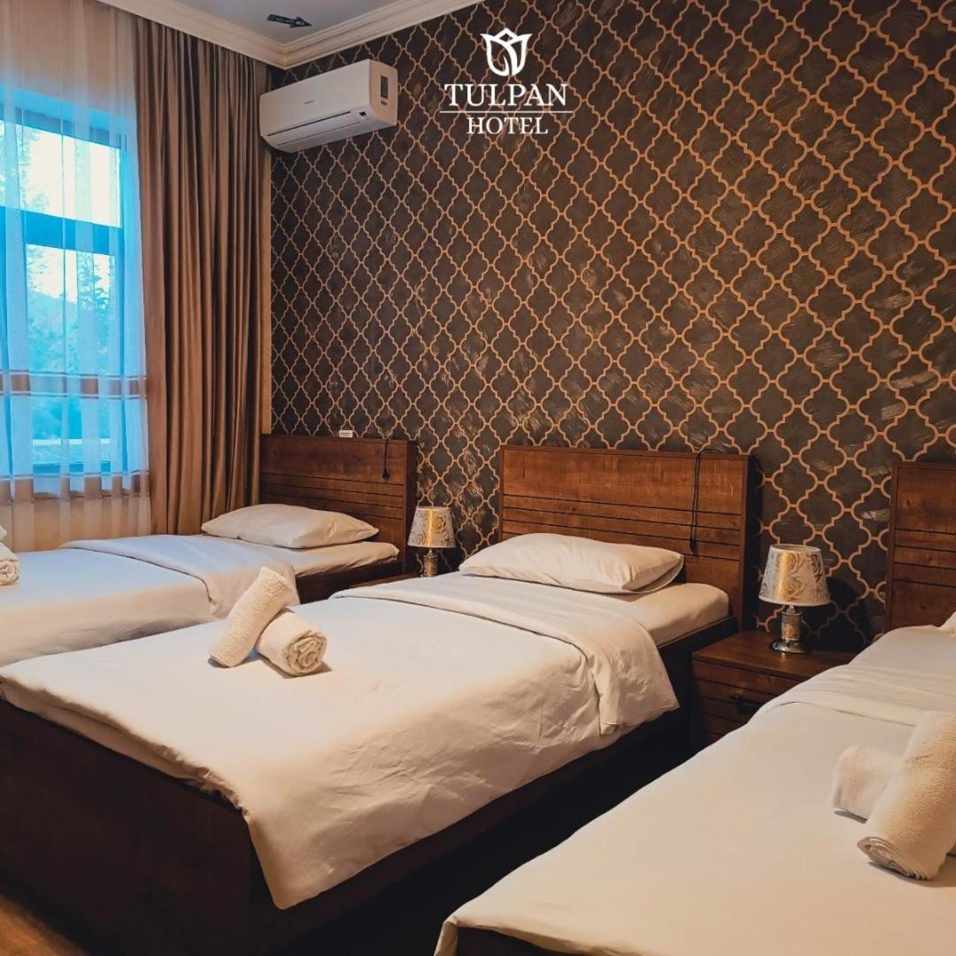 Tulpan Hotel Sheki Exterior foto