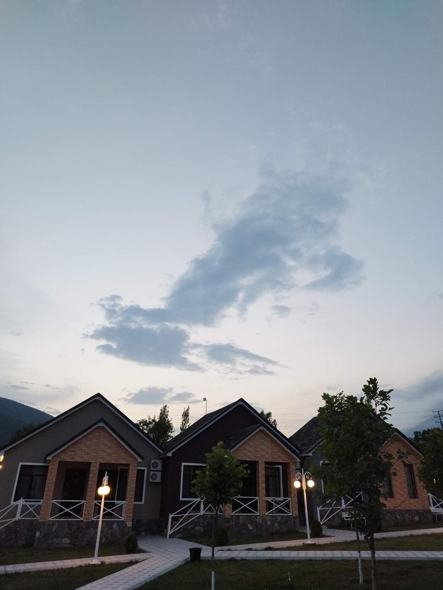 Tulpan Hotel Sheki Exterior foto
